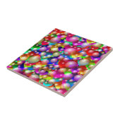 Farbenfrohe Herzen Fliese (Seite)