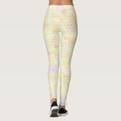 Farbenfrohe Hexagon Leggings (Rückseite)