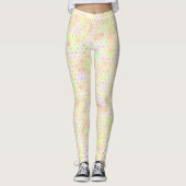 Farbenfrohe Hexagon Leggings (Vorderseite)