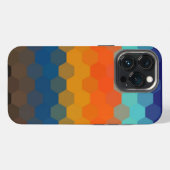 Farbenfrohe Hexagon Nahtloses Muster, iPhone-Case- iPhone Hülle (Rückseite (Horizontal))