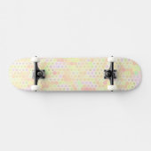Farbenfrohe Hexagon Skateboard (Horizontal)