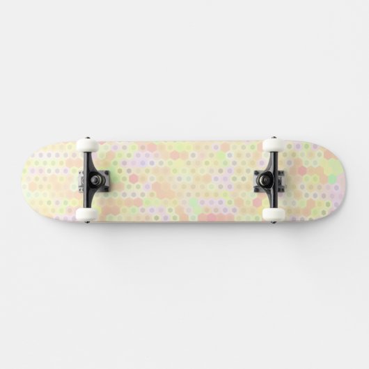 Farbenfrohe Hexagon Skateboard (Horizontal)