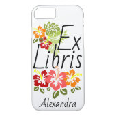 Farbenfrohe Hibiskus Lover Case-Mate iPhone Hülle (Rückseite)