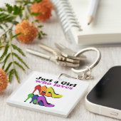 Farbenfrohe High Heels Schlüsselanhänger (Vorderseite rechts)