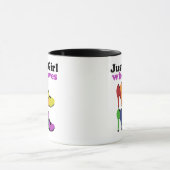 Farbenfrohe High Heels Tasse (Zentrum)