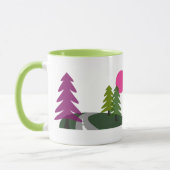 Farbenfrohe Highway Tasse (Links)