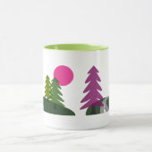 Farbenfrohe Highway Tasse (Zentrum)