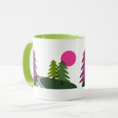 Farbenfrohe Highway Tasse (Vorderseite Links)