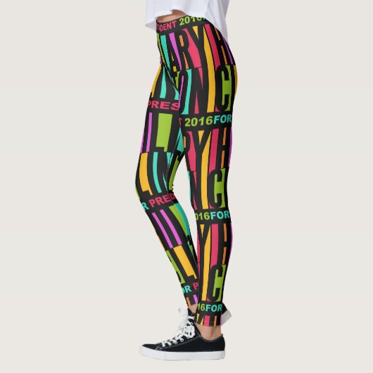 Farbenfrohe Hillary Clinton 2016 Leggings (Links)