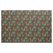 Farbenfrohe Hillary Clinton 2016 Stoff (Fat Quarter (45,7 x 55,9 cm))