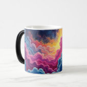 Farbenfrohe Himmel Verwandlungstasse (Vorderseite Links)