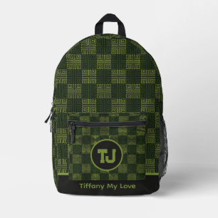 Farbenfrohe Hintergrundbilder für Sportsaison Bedruckter Rucksack