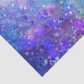 Farbenfrohe Hintergründe des tiefen Raumes Seidenpapier (Ausschnitt)