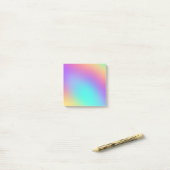 Farbenfrohe Hintergrundinformationen Post-it Klebezettel (Auf Schreibtisch)