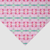 Farbenfrohe Hippie Chic Abstraktes Muster Seidenpapier (Ausschnitt)