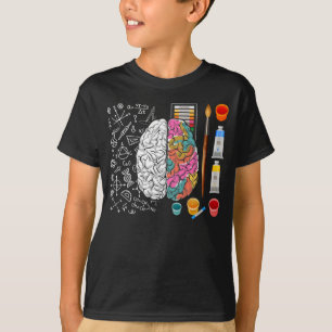 Farbenfrohe Hirnchirurgin Wissenschaftler Künstle T-Shirt