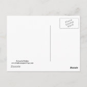 Farbenfrohe Hobby Postcard Postkarte (Rückseite)