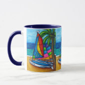 Farbenfrohe Hobby-Tasse Tasse (Links)