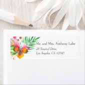 farbenfrohe Hochzeit des tropischen Sommers Beach (Insitu)