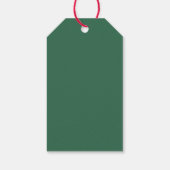 Farbenfrohe Hochzeit mit tropischen Pflanzen Viele Geschenkanhänger (Rückseite)