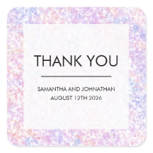 Farbenfrohe Hochzeit Vielen Dank