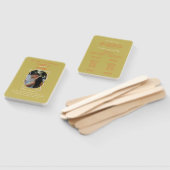 Farbenfrohe Hochzeitsfeier Handfan Fächer (Non-assembled)