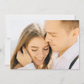 Farbenfrohe Hochzeitsfeier im tropischen Foto Save The Date (Rückseite)