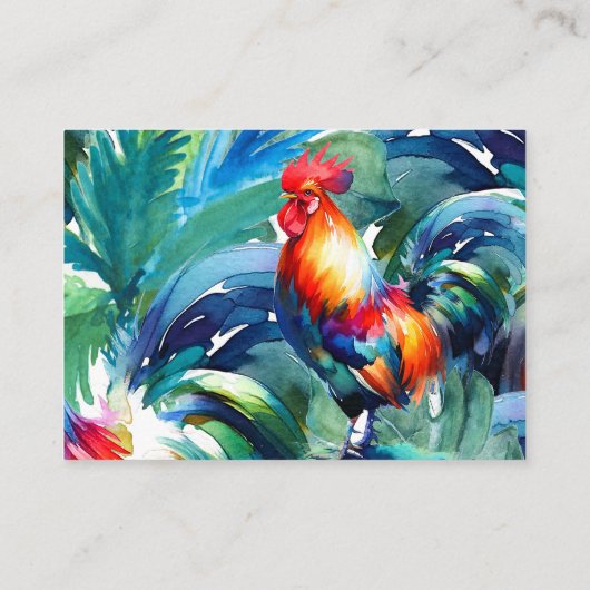 Farbenfrohe Hochzeitsseite einfügen Kartenzettel Begleitkarte (Rückseite)