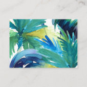 Farbenfrohe Hochzeitsseite einfügen Kartenzettel Begleitkarte (Rückseite)