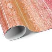 farbenfrohe Holz Wand Geschenkpapier (Rolleneckpunkt)
