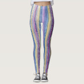 farbenfrohe Holzgeschenke Leggings (Vorderseite)