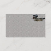 Farbenfrohe Holzhütte Business oder Visitenkarte (Rückseite)