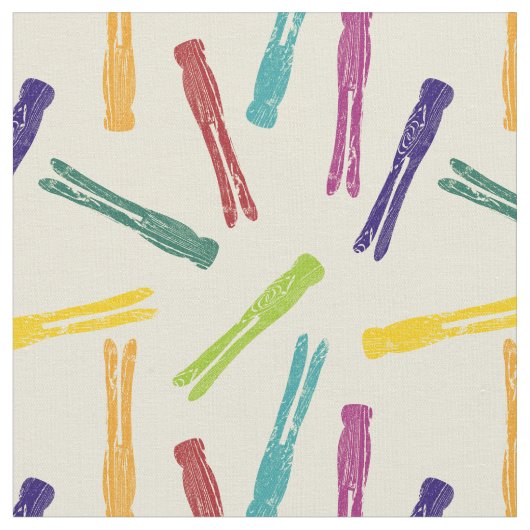 Farbenfrohe Holzkleidung Waschbecken Gemustert Stoff (Nahaufnahme)