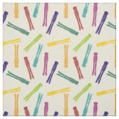 Farbenfrohe Holzkleidung Waschbecken Gemustert Stoff (Muster)