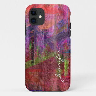 Farbenfrohe Holzkörner #2 Case-Mate iPhone Hülle