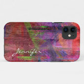Farbenfrohe Holzkörner #2 Case-Mate iPhone Hülle (Rückseite (Horizontal))