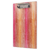 farbenfrohe Holzwand Klemmbrett (Links)