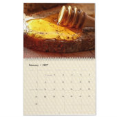 Farbenfrohe Honig Moderne Kunst Printen Küche & Sh Kalender (Feb 2027)