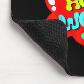 Farbenfrohe Hope World Mousepad (Ecke)