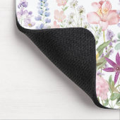 Farbenfrohe Hübsche Blumen Florale Garten Personal Mousepad (Ecke)