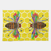 Farbenfrohe Hummel 1/2 Klappküche Handtuch (Horizontal)