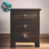 Farbenfrohe Hummer-Ozean-Szene Keramikknauf