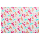 Farbenfrohe Hummerkuchen Stoff (Fat Quarter (45,7 x 55,9 cm))