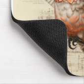 Farbenfrohe Hummingbird Mousepad (Ecke)