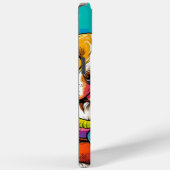 Farbenfrohe Hunde Case-Mate iPhone Hülle (Rückseite / Rechts)