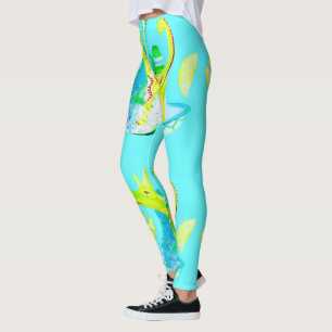 Farbenfrohe Hunde und mexikanisches Fiesta-Muster Leggings