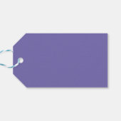 Farbenfrohe Hunde und Welpen Muster Geschenkanhänger (Rückseite Horizontal)