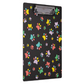 Farbenfrohe Hundekuchen Klemmbrett (Rechts)