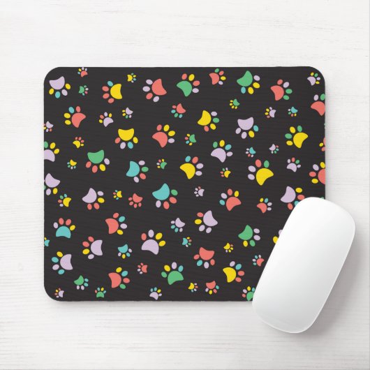 Farbenfrohe Hundekuchen Mousepad (Mit Mouse)