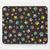 Farbenfrohe Hundekuchen Mousepad (Vorne)